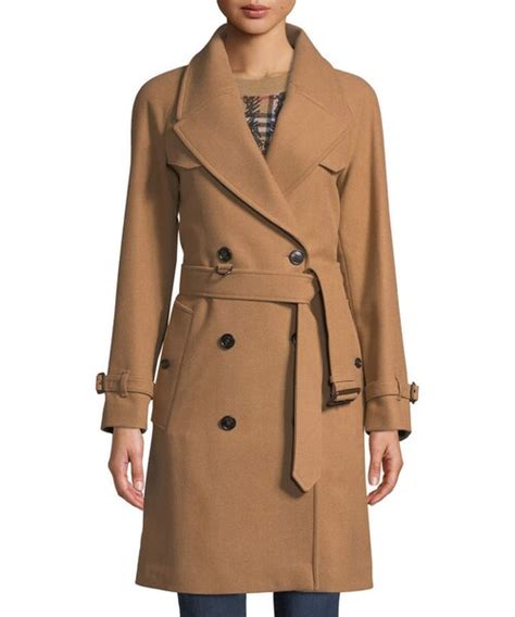 burberry cranston wool blend short trench coat|The Burberry Trench Coat .